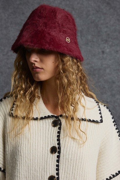 Γούνινο bucket hat