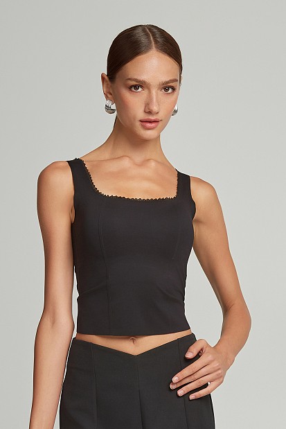 Ελαστική μπλούζα bralette
