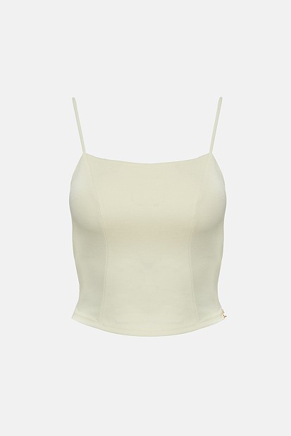 Bralette με ραφές και τετράγωνο μπούστο