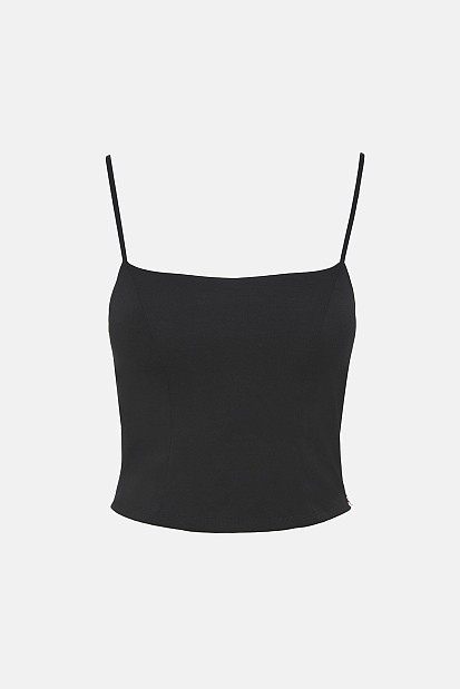 Bralette με ραφές και τετράγωνο μπούστο