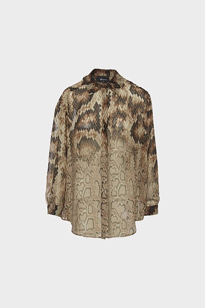 Πουκάμισο με animal print