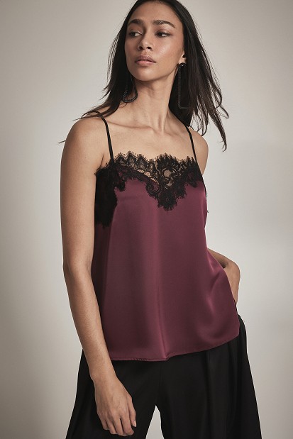 Σατέν lingerie τοπ - Gold label