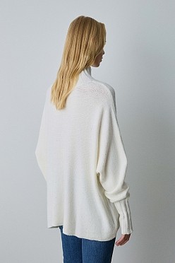 Oversized πουλόβερ με παγιέτες