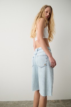 Denim βερμούδα