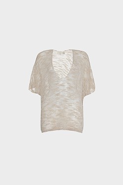 Oversized V πουλόβερ