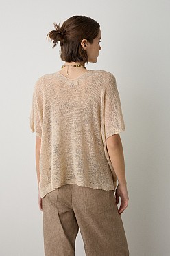 Oversized V πουλόβερ