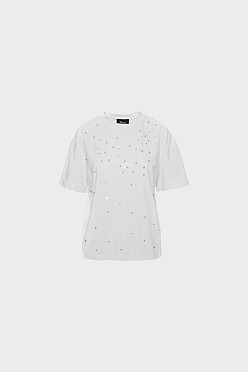 T-shirt με παγιέτες