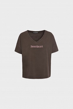 T-shirt με τύπωμα sweetheart