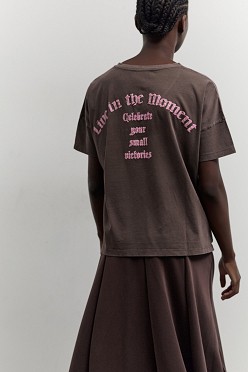 T-shirt με τύπωμα sweetheart