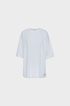 Oversized βαμβακερή μπλούζα