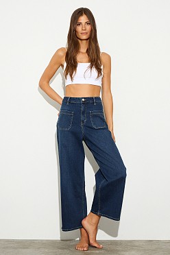 Kea wide leg κροπ τζιν