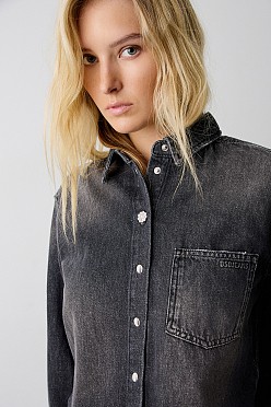 Denim πουκάμισο