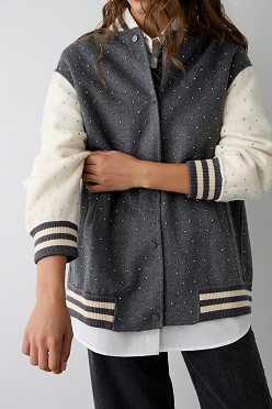 Jacket με στρας