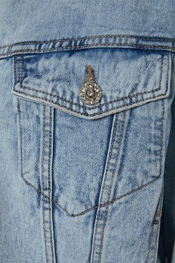 Denim basic τζάκετ