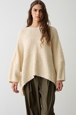 Πουλόβερ μπουκλέ oversized