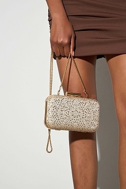 Clutch με στρας