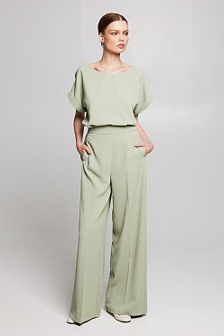 Μονόχρωμη παντελόνα