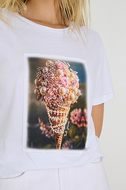 T-shirt με τύπωμα