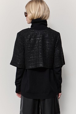 Tweed μπολερό 3/4