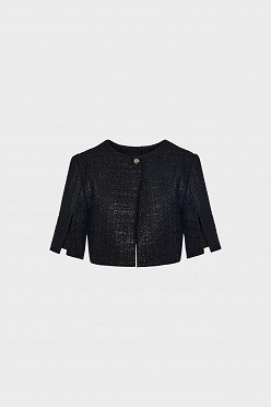 Tweed μπολερό 3/4