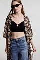 Μάξι κιμονό animal print
