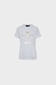 T-shirt με διακόσμηση και τύπωμα