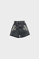 Rowena denim σορτς με κέντημα