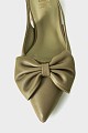 Φλατ slingback με φιόγκο
