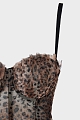 Leopard print μπούστο - Gold label