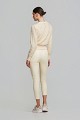 Lurex πουλόβερ με cut outs