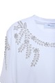 T-shirt με κεντητές χάντρες