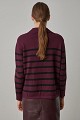V neck ριγέ πουλόβερ