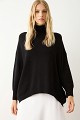 Oversized πουλόβερ με ζιβάγκο