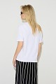 T-shirt με τύπωμα και foil λεπτομέρειες
