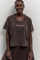 T-shirt με τύπωμα sweetheart