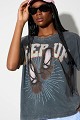 T-shirt με τύπωμα και στρας