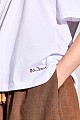 Oversized βαμβακερή μπλούζα