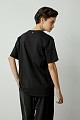 Oversized t-shirt με τύπωμα και στρας