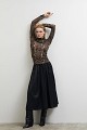 Snake print ζιβάγκο
