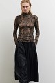Snake print ζιβάγκο