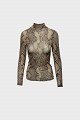 Snake print ζιβάγκο