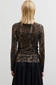 Snake print ζιβάγκο