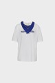 T-shirt με τύπωμα και φουλάρι