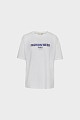 T-shirt με τύπωμα και φουλάρι