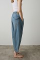 Joy cropped barrel τζιν