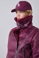 Leather look τζάκετ με γούνα