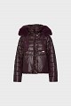 Puffer μπουφάν με αποσπώμενη κουκούλα
