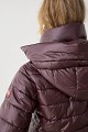 Puffer μπουφάν με αποσπώμενη κουκούλα