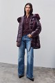 Μίντι puffer μπουφάν