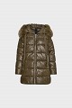 Μίντι puffer μπουφάν